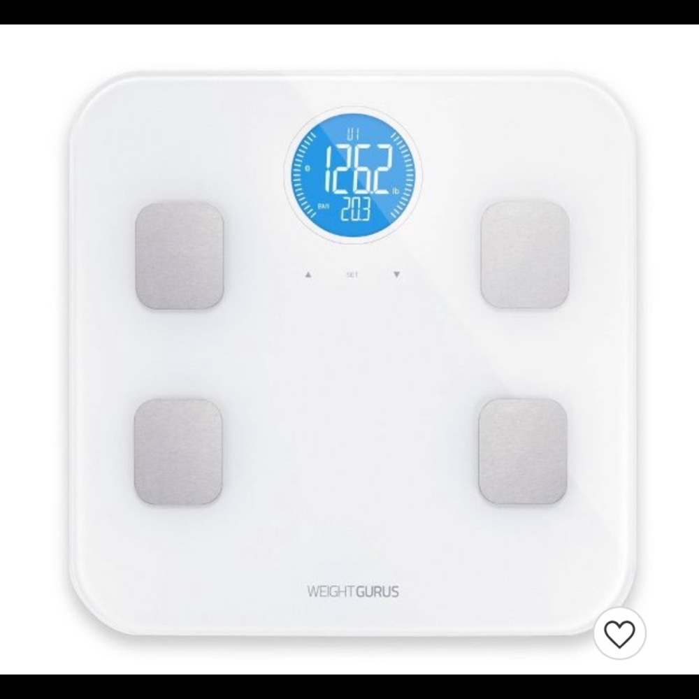 Bluetooth Body Composition Scale White